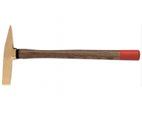 Латунный молоток зачистной с деревянной рукояткой